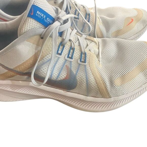 Nike Mens Quest 4 DA1105-101 White Casual Shoes Sneakers Size 12 - Picture 8 of 8